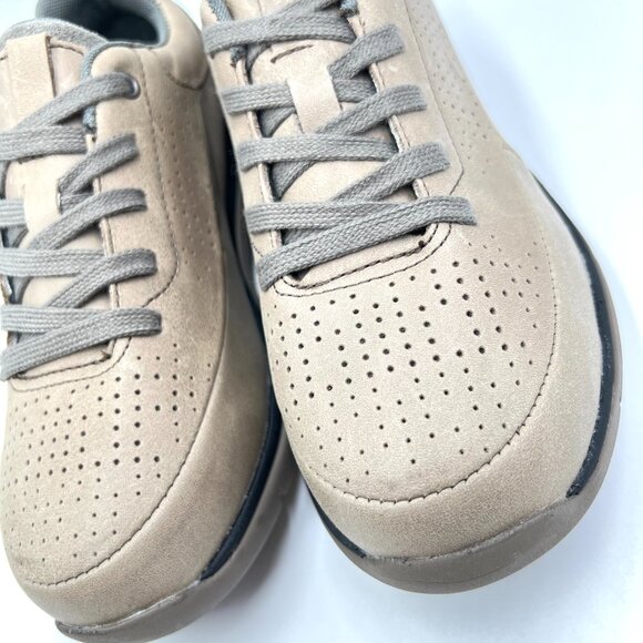 6‎ 4E XX WIDE WIDTH Propet Womens Sadie Brown Tan Leather Comfort Shoes Sneakers - Picture 5 of 13